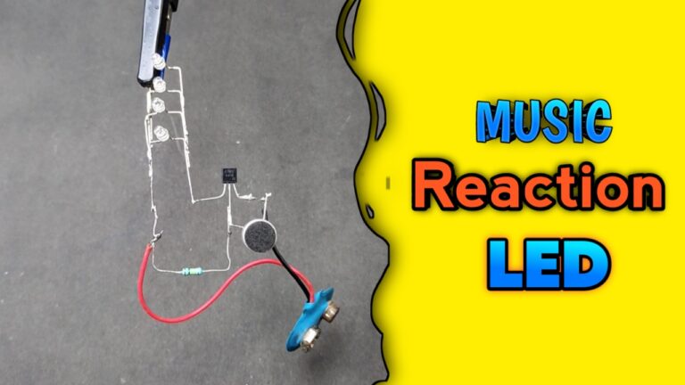 How to make Music reaction light