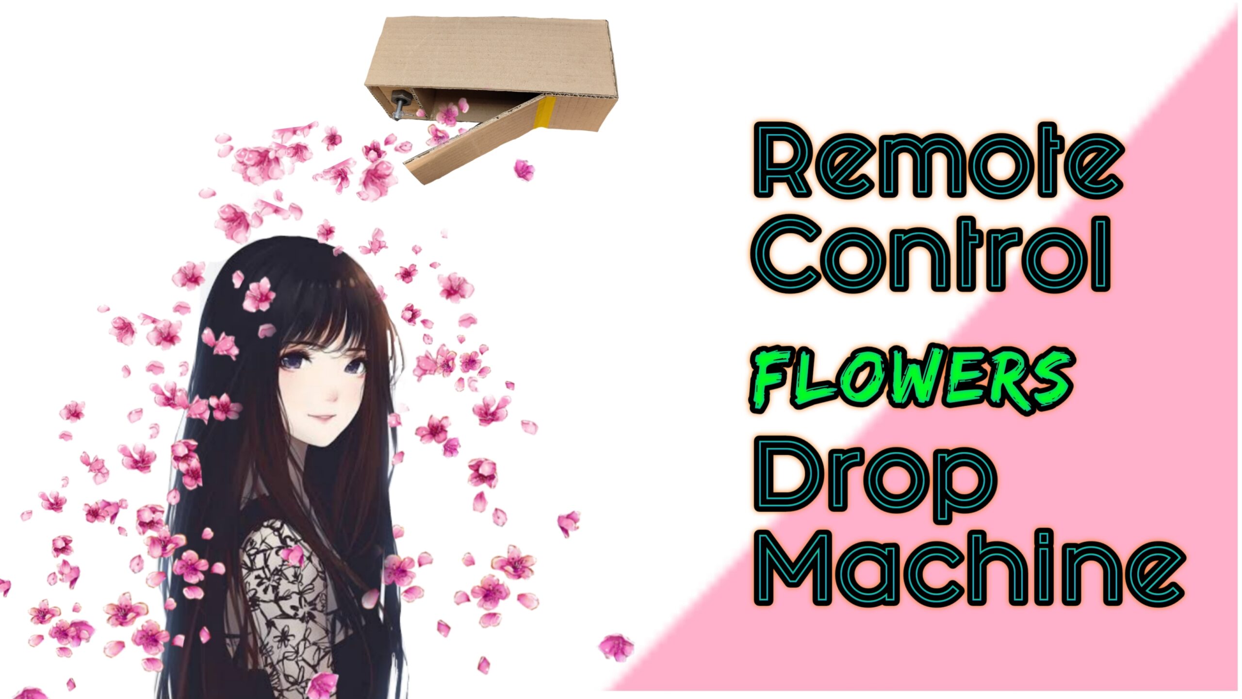 flower drop machine