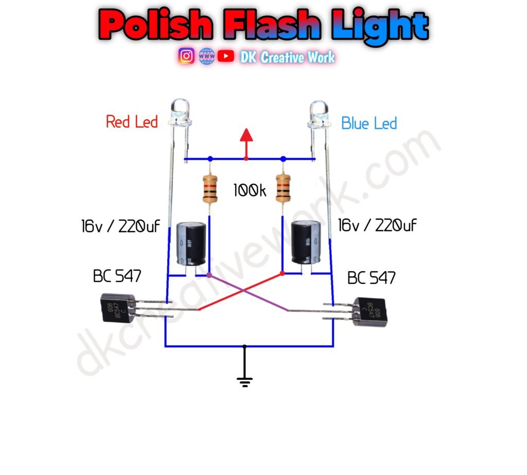 String Circuit Flashing Light String Circuit Diagram