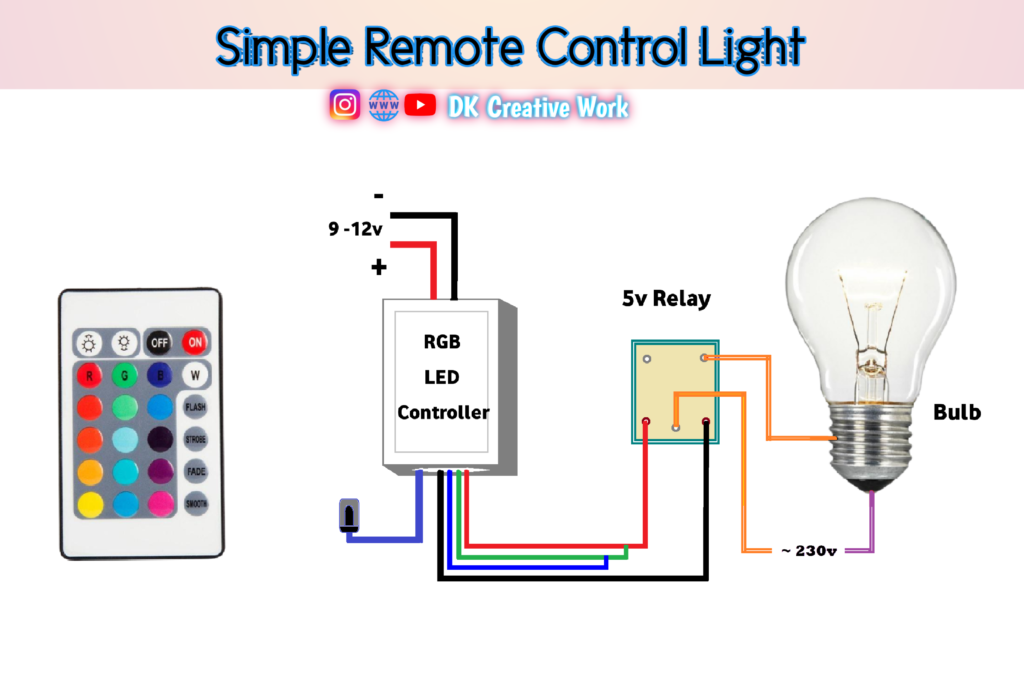 How To Make Simple Remote Control Light