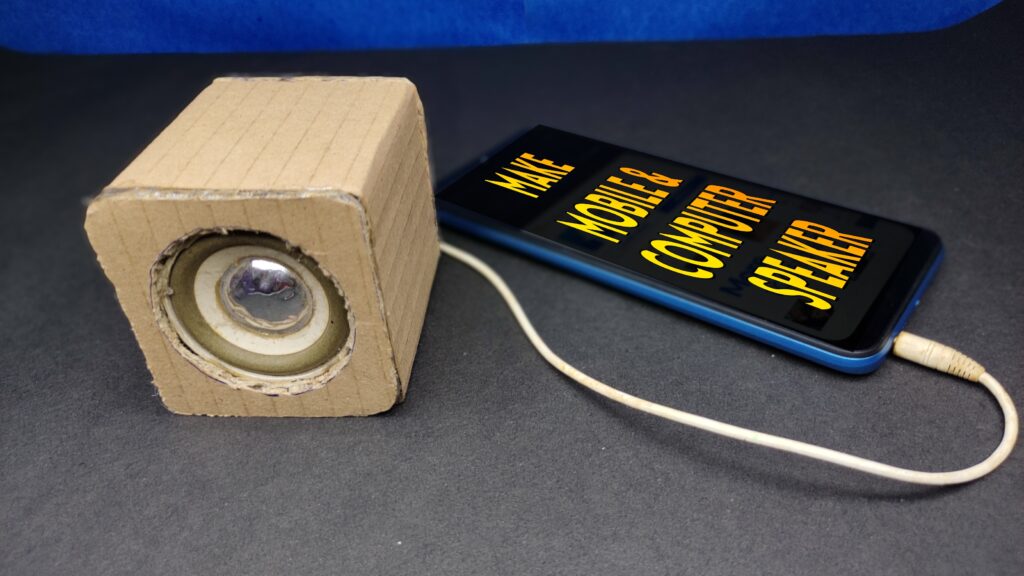 How to make mobile speaker