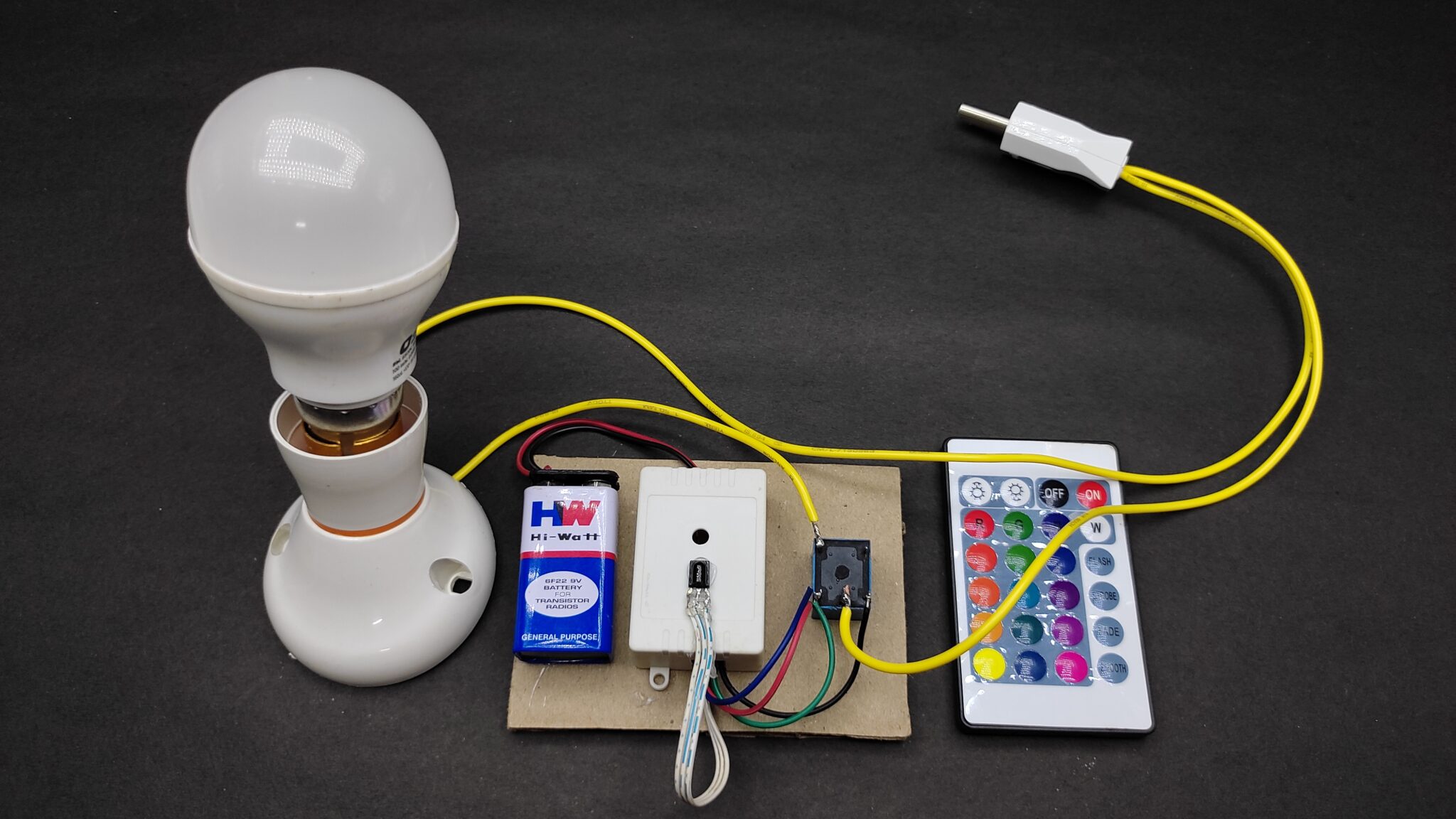 How To Make Simple Remote Control Light