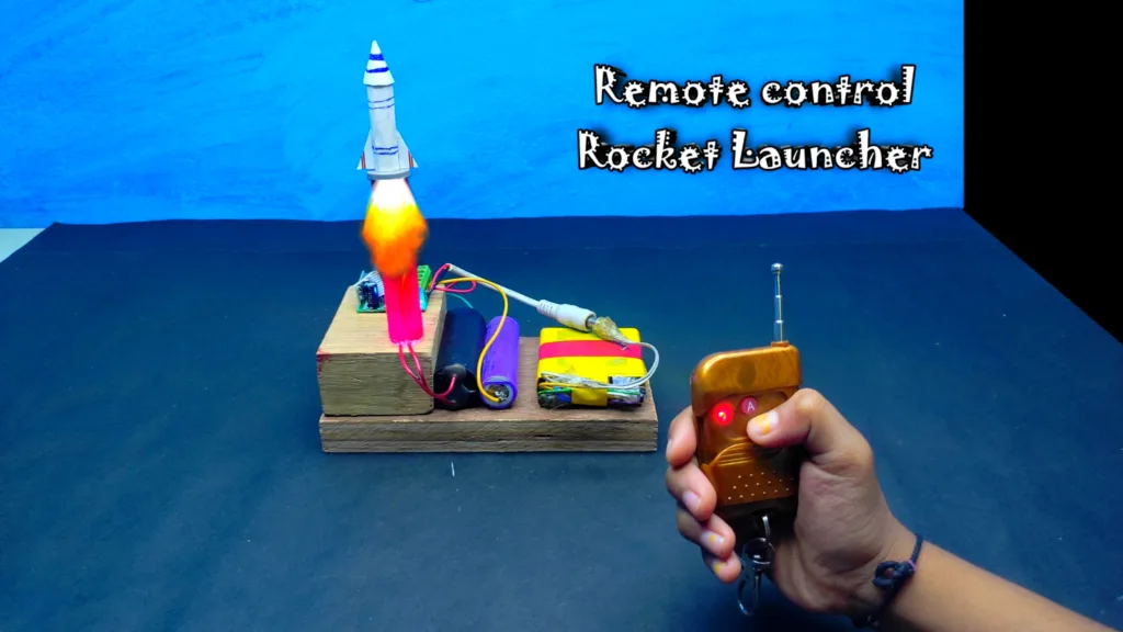 Sanitizer Remote Control Rocket Launcher