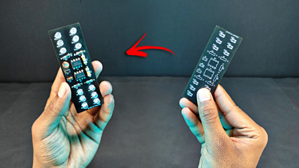 how to make flash light using pcb