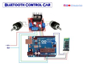 powerfull Bluetoorh car Circuit diagram