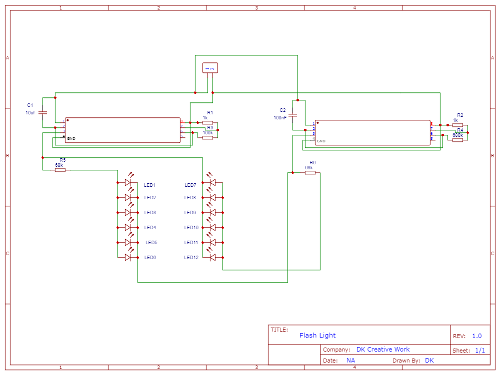 How To Make Flash Light Using Pcb