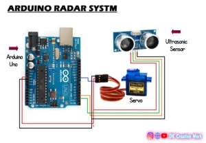 Arduino Radar System Circuit Diagram