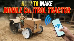 how to make mini tractor