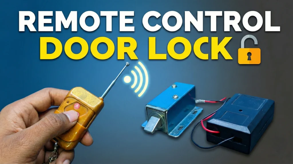 remote control door lock