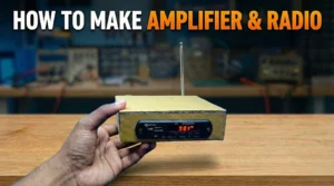 how to make simple ampilfier
