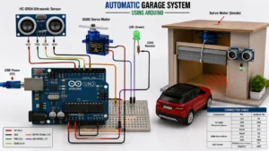 automatic garage circuit diagram