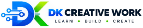 dk crreative work new logo